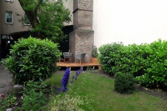 Sitzecke im Garten